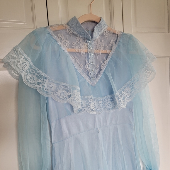 Helen Joy fashions Dresses Vintage Victorian Style Prairie Dress 7s